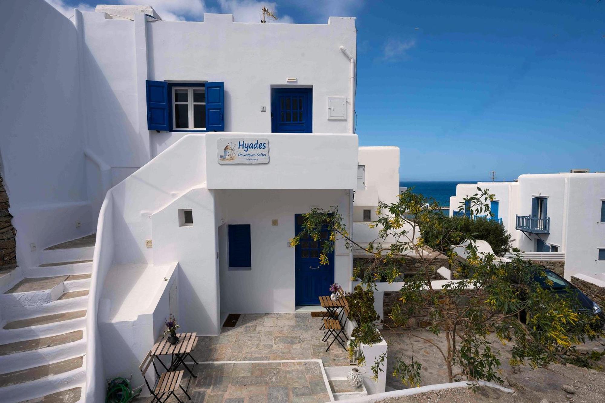 Hyades Mykonos Apartments&Studios Mykonos Town Exterior foto