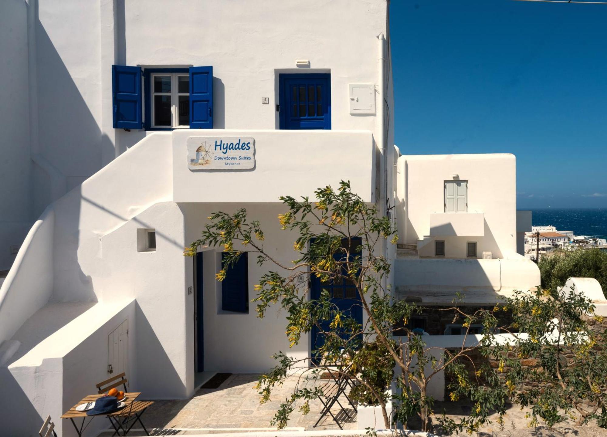 Hyades Mykonos Apartments&Studios Mykonos Town Exterior foto