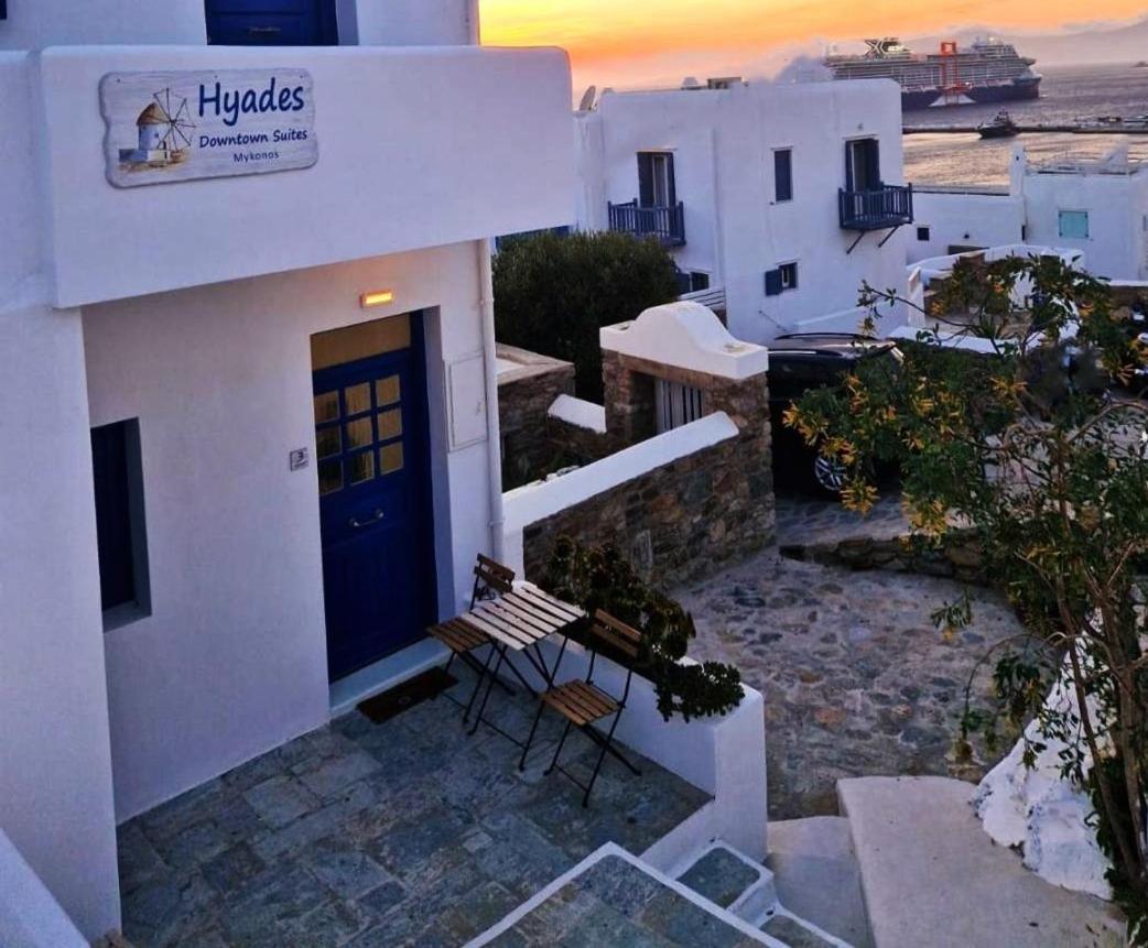 Hyades Mykonos Apartments&Studios Mykonos Town Exterior foto